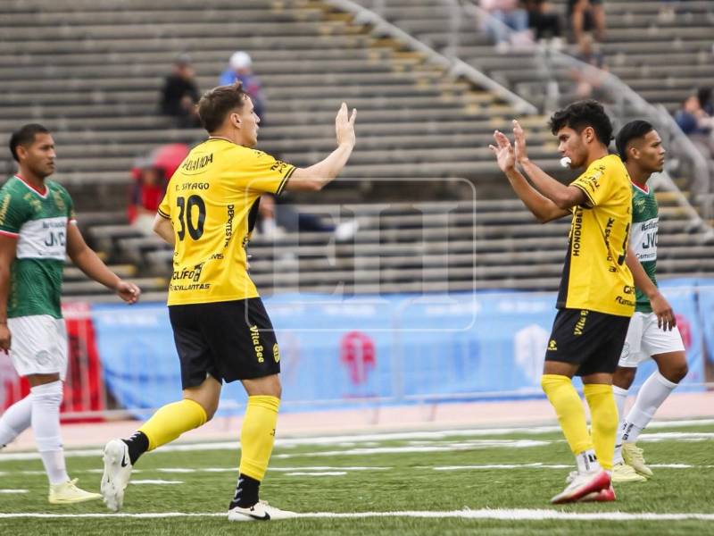 David Sayago puso a ganar al Real España ante el Marathón.