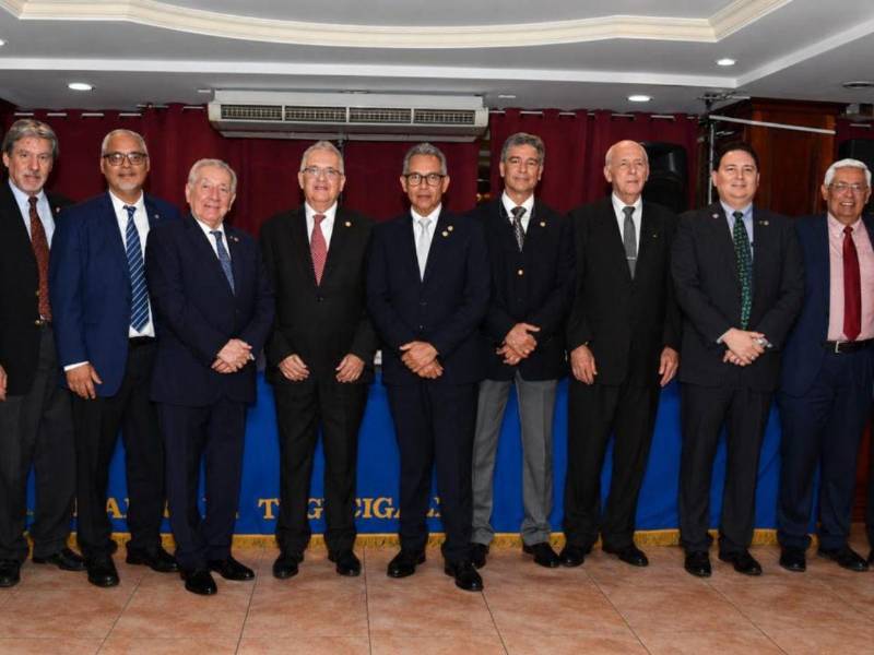 El empresario hondureño ha sido presidente del Club Rotario de Tegucigalpa, y es miembro desde hace muchos años.