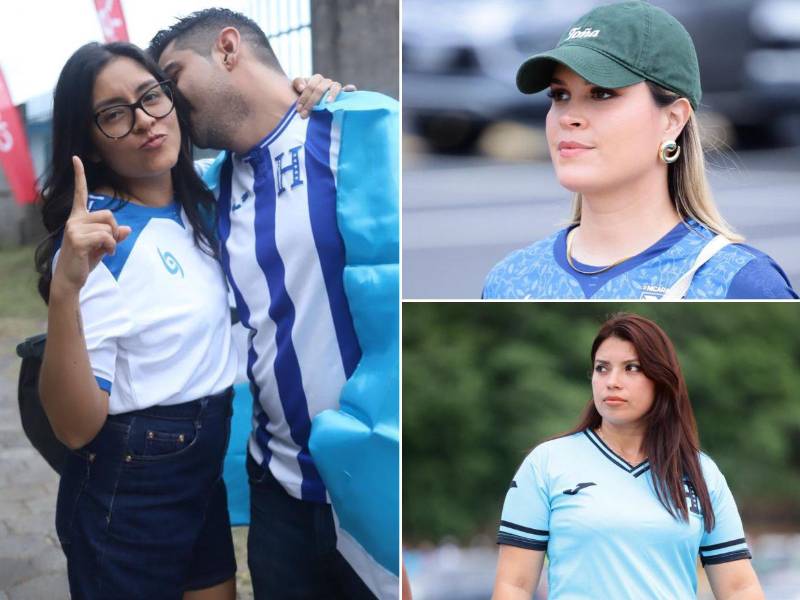 Belleza hondureña y nicaragüense invaden del Nacional de Managua para el Nicaragua vs Honduras. Conoce a la pareja entre un catracho y una joven nica y quiénes fueron las leyendas catrachas que se fueron a Managua.