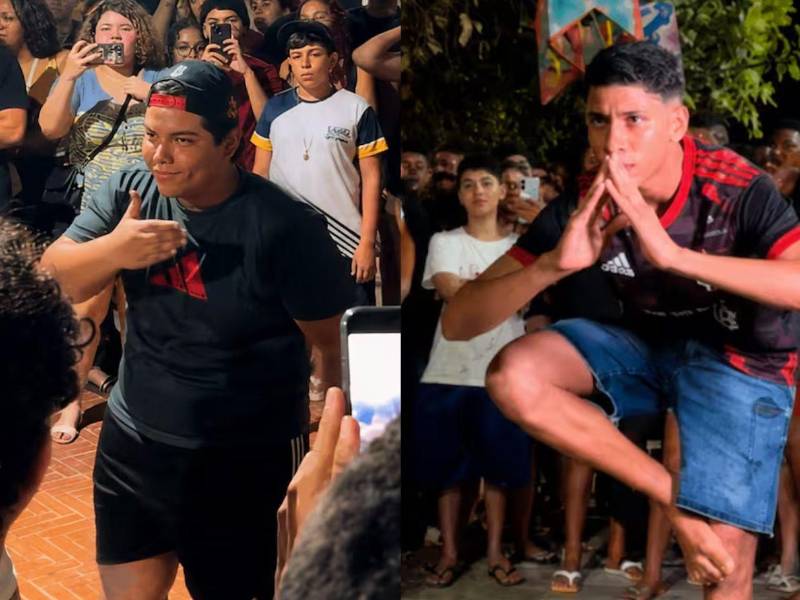 No, no es IA. Se trata de las nuevas batallas juveniles en las calles que comienzan a expandirse por diferentes países, y Honduras no es la excepción. En redes sociales ya comienzan a circular videos de las virales “batallas de farmear aura”, aunque muchos todavía no entienden su finalidad. Pero, ¿de qué se trata?