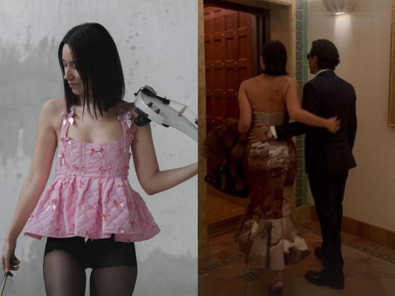 En los conciertos, nada parecía romper el guion habitual. Sin embargo, ciertos gestos, miradas y fragmentos capturados por el público bastaron para detonar teorías sobre un posible triángulo amoroso entre Esmeralda Camacho, violinista de Christian Nodal, el propio cantante y su esposa, Ángela Aguilar.