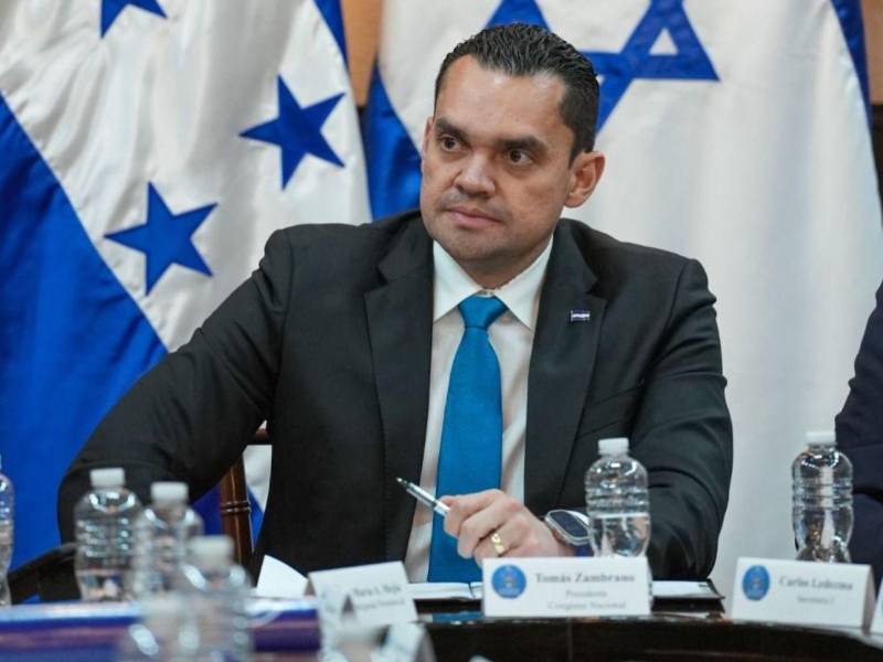 Tomás Zambrano, presidente del Congreso de Honduras.