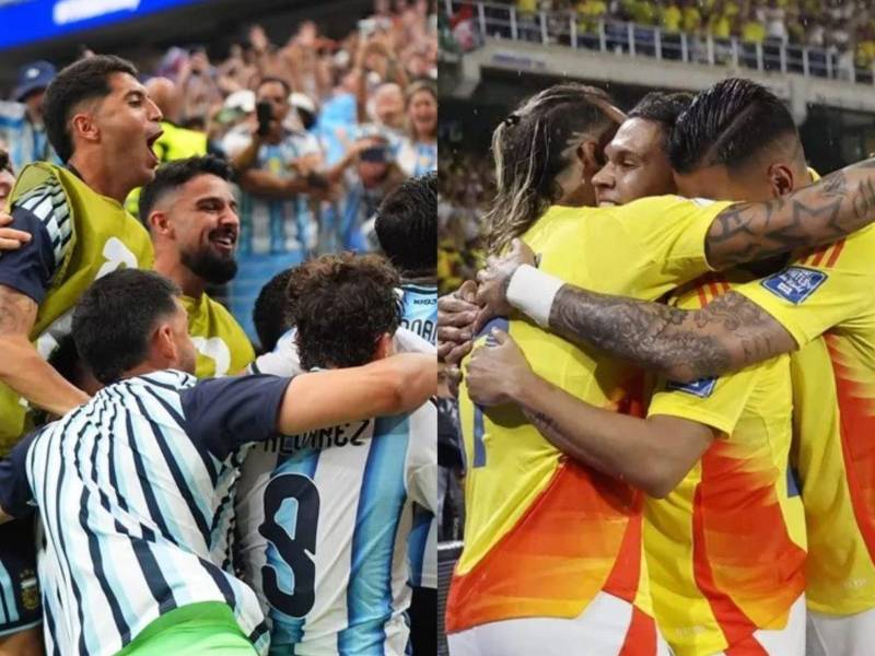 Argentina y Colombia suman 2/2 triunfos, con nueve goles a favor y solo uno en contra.