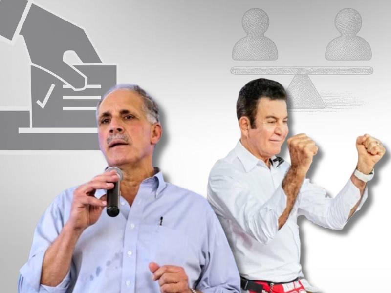 Nasry Asfura, del Partido Nacional, y Salvador Nasralla de corte liberal, mantienen una diferencia mínima en el resultado de los votos en las elecciones generales.