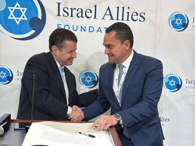 El jefe de bancada del Partido Nacional, Tomás Zambrano, se reunió con congresistas de EE UU en apoyo a Israel.