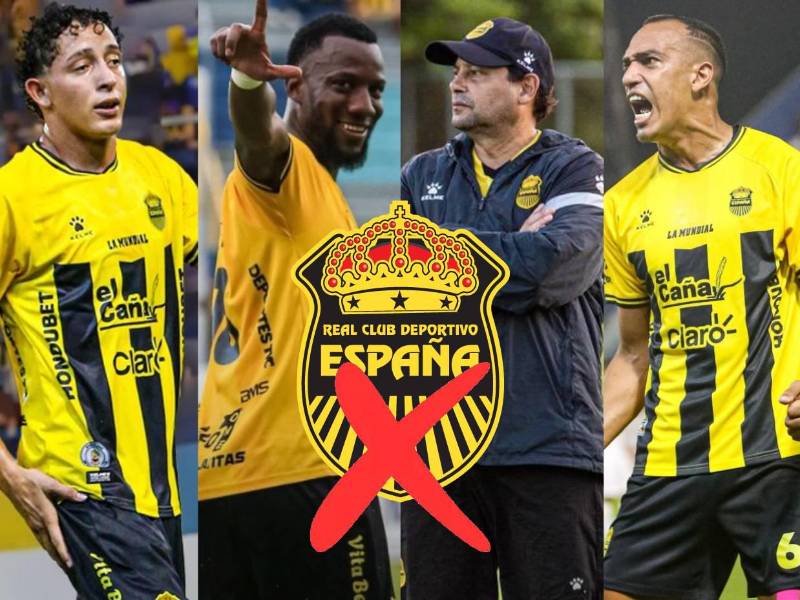 Real España prepara una renovación total de su plantel tras haber sido eliminado en triangulares del torneo Clausura de Liga Nacional. Estos jugadores no seguirían en el equipo.