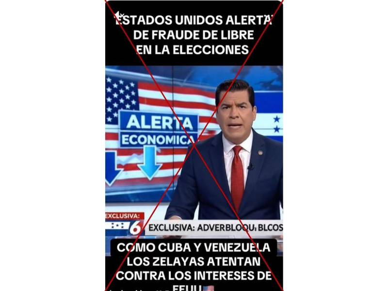 Captura de pantalla a una publicación de TikTok hecha el 25 de noviembre de 2025.