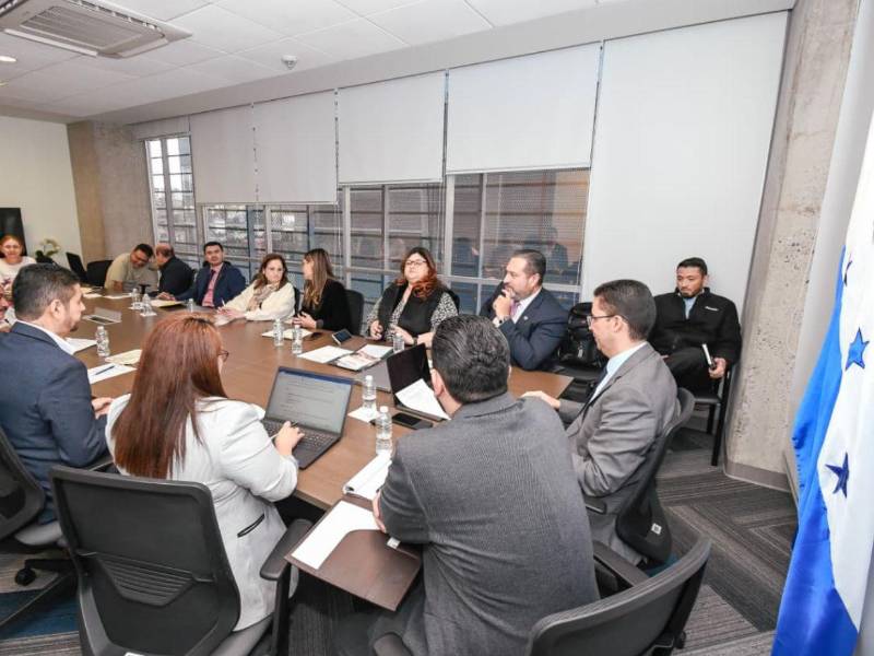 Representantes del Gobierno, del sector laboral y empresarial, así como el Colegio Médico de Honduras se reunieron para presentar elegir a la junta directiva del Seguro Social.