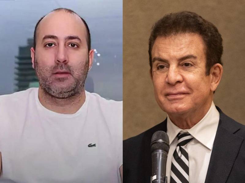 Salvador Nasralla llegó este jueves al Ministerio Público para presentar una denuncia contra Fernando Cerimedo.