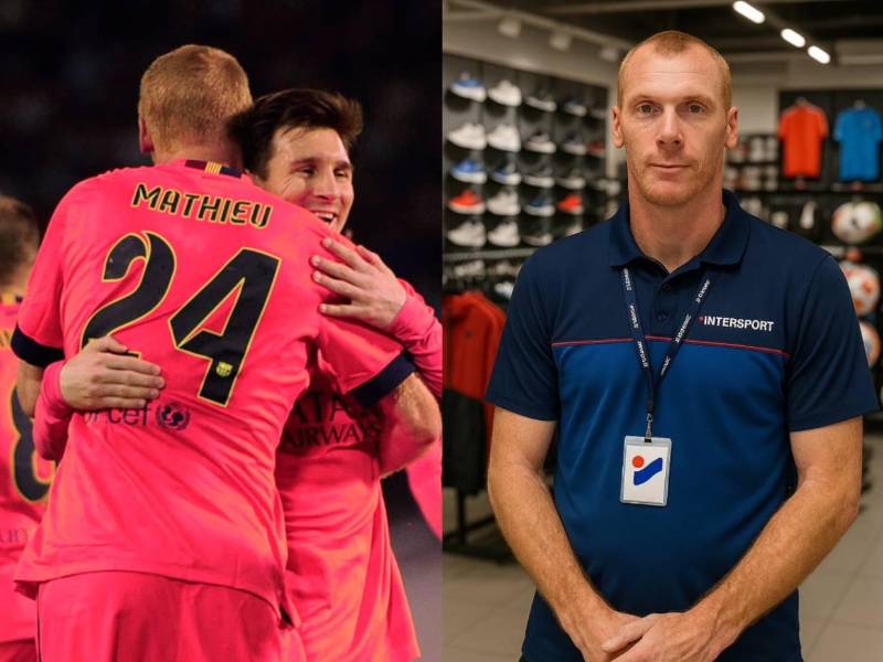 Exfutbolista sorprende con duro relato sobre su vida. Pasó de ser campeón con importante equipo, a trabajar en una tienda deportiva.