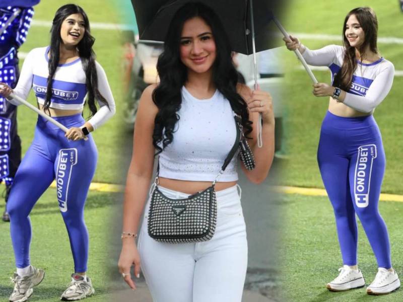 La Selección Nacional de Honduras se representa bien en las gradas con las bellas chicas para el partido ante Antigua y Barbuda