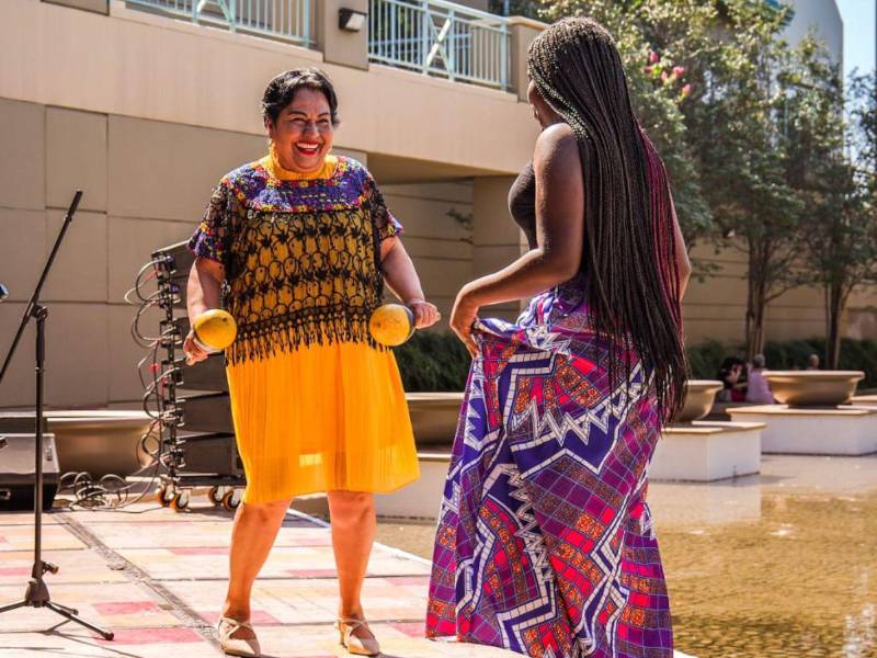 La punta destacó la rica herencia cultural de la comunidad garífuna.