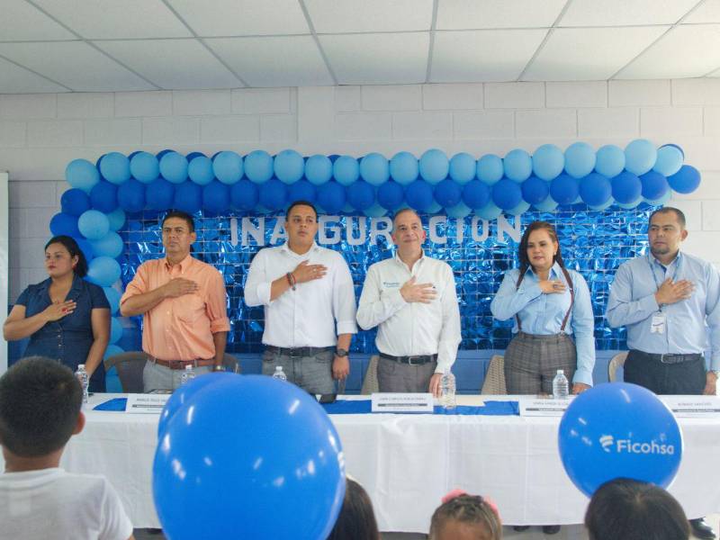 Fundación Ficohsa conmemora 28 años con la apertura de su centro preescolar número 152, en Olancho