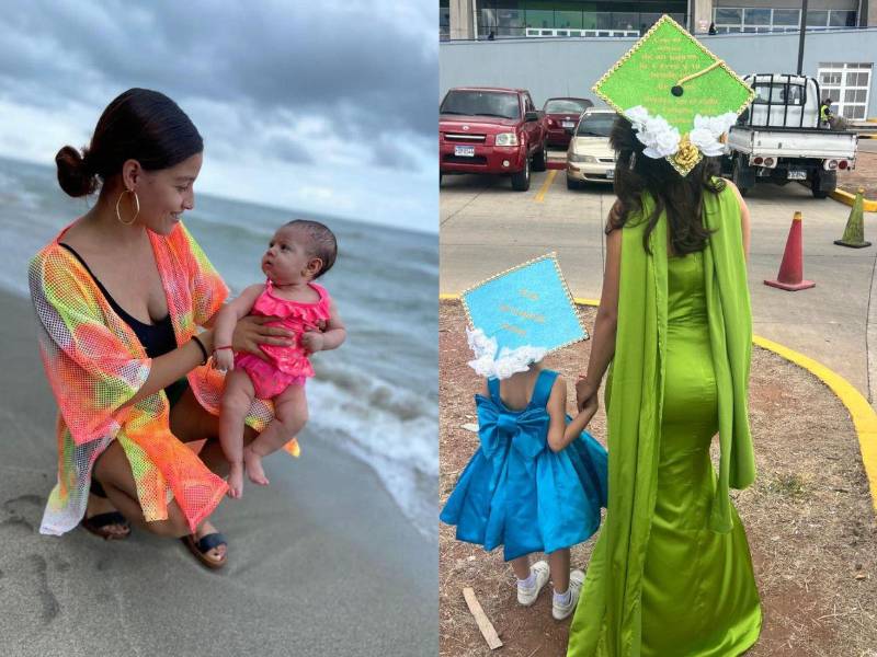 Fernanda Andino describe que la llegada de su hija ha sido una completa bendición que le ha permitido cumplir sus estudios y el crecimiento de su emprendimiento.