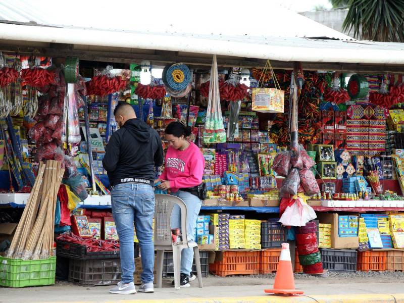 Los municipios cercanos al Distrito Central se perfilan como los principales puntos de venta para los aficionados a la famosa pólvora.