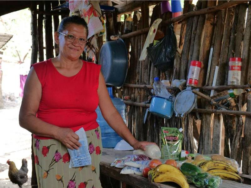 Doña Odilia detalló que “la FAO nos ha enseñado bastante como acciones anticipatorias para cuando está seco o cuando llueve mucho”.