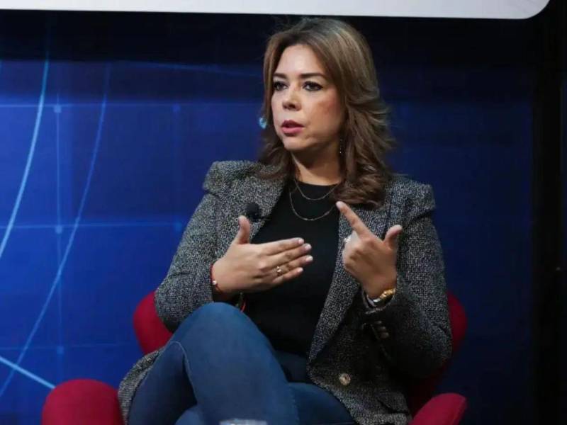 La diputada del Partido Nacional, María Antonieta Mejía.