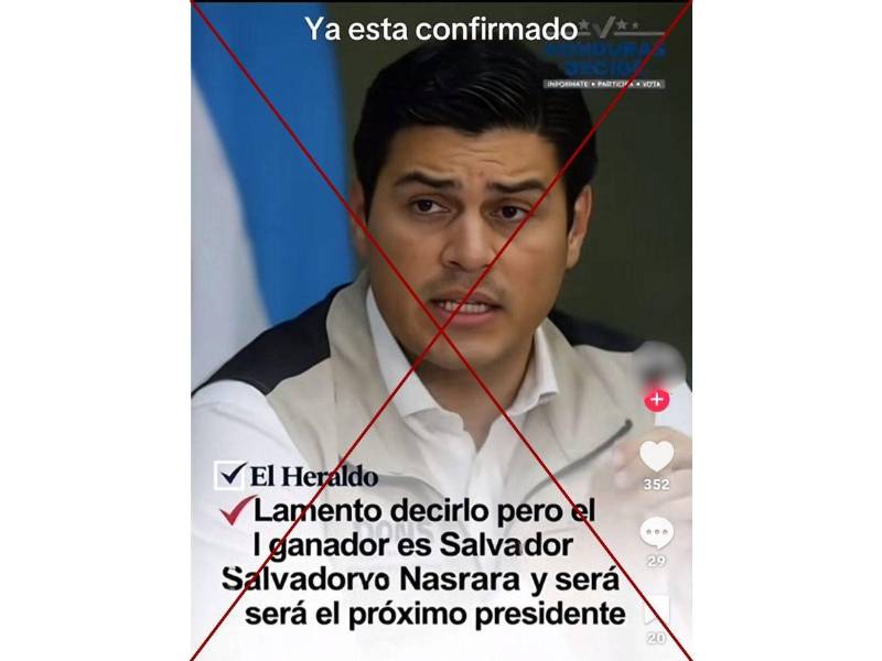 Captura de pantalla a una publicación de TikTok hecha el 12 de diciembre de 2025.