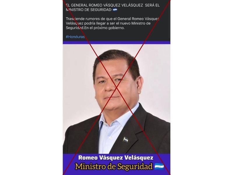 Captura de pantalla a una publicación de Facebook hecha el 13 de enero de 2026.