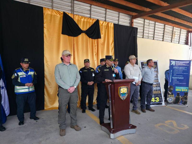 En conferencia de prensa, las autoridades de Seguridad, confirmaron la intervención de la Dipampco.