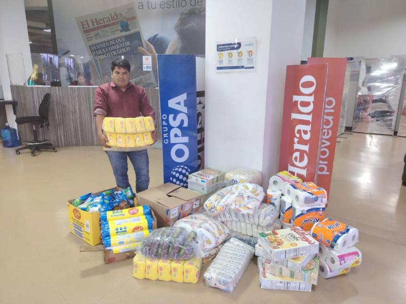 La sequía golpea al sur de Honduras, pero también despierta solidaridad: ciudadanos comienzan a organizarse para llevar alimentos a familias afectadas a través de la campaña de EL HERALDO.