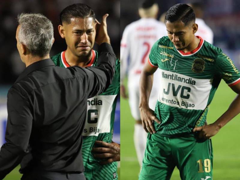 Rostros de tristeza y desdén reinaron en el plantel de Marathón tras perder la final de Liga Nacional ante Olimpia con global de 3-2. Estas fueron las imágenes captadas por el lente de EL HERALDO