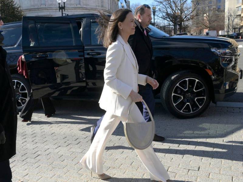 Este es el primer encuentro de Machado con Trump.