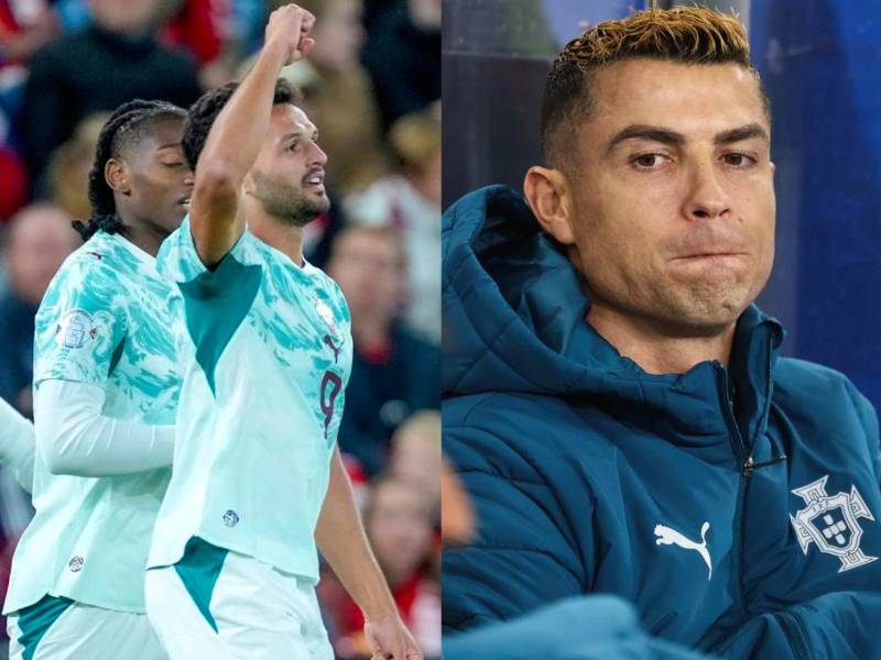 Cristiano Ronaldo de manera sorpresiva se quedó en el banqullo de Portugal ante Noruega.