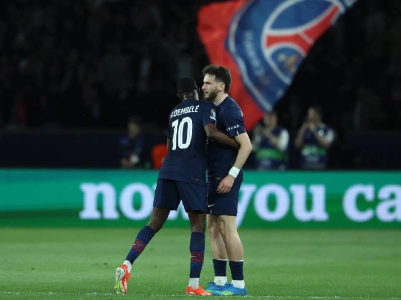 Imágenes del desarrollo del partido.