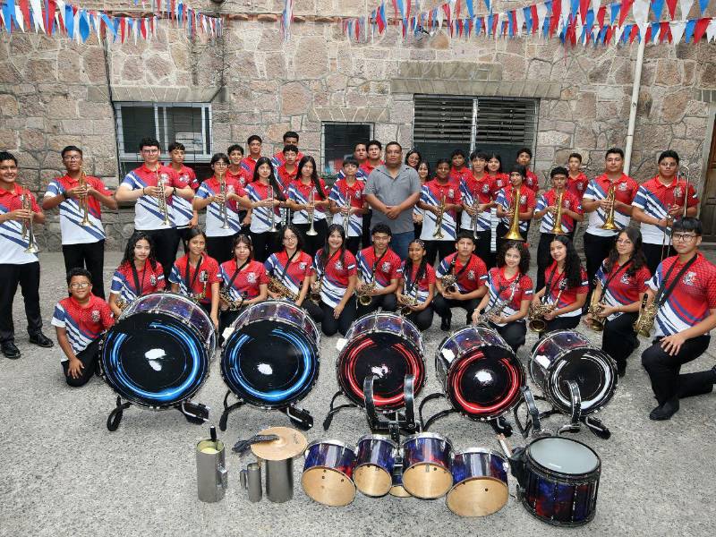 Para los desfiles del 15 de septiembre, la agrupación prepara un repertorio de 15 canciones hondureñas.