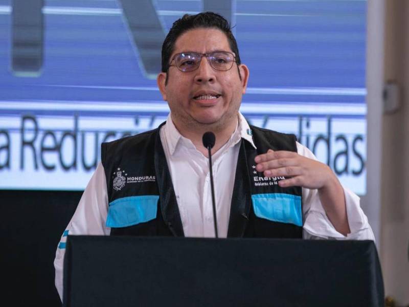 Erick Tejada, ministro de Energía y gerente de la Enee.