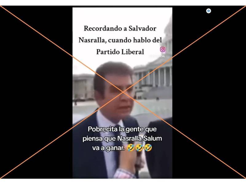 Captura de pantalla a una publicación de TikTok hecha el 14 de octubre de 2025.