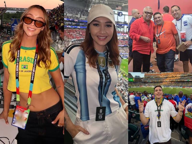 Son muchos los famosos hondureños que han disfrutado del Mundial 2026 y aquí te mostramos quiénes son.