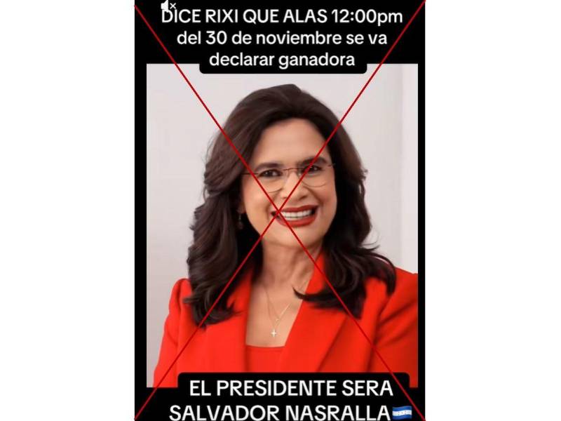 Captura de pantalla a una publicación de TikTok hecha el 22 de octubre de 2025.