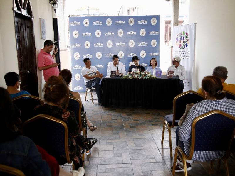 El público estuvo presente en la actividad realizada en la sede de la UPNFM en Gracias, Lempira.