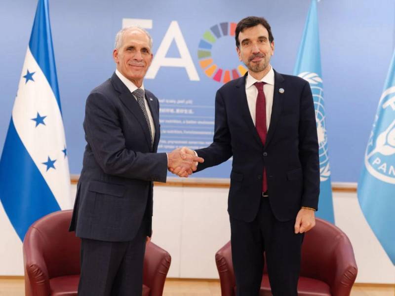 Asfura presenta ante la FAO programas y proyectos para el desarrollo de Honduras.