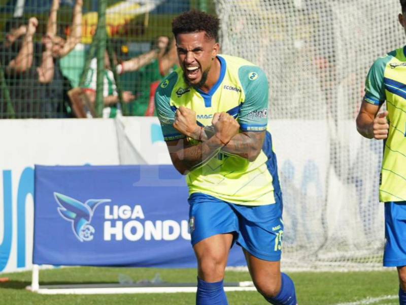 Rodrigo de Olivera llegó a su gol 18 en el torneo Apertura de la Liga Nacional de Honduras.