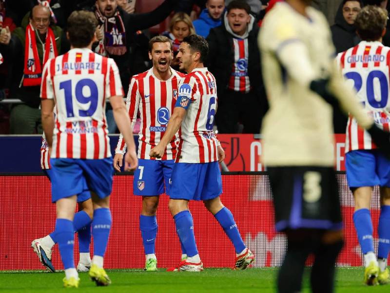 Imágenes del desarrollo del partido.