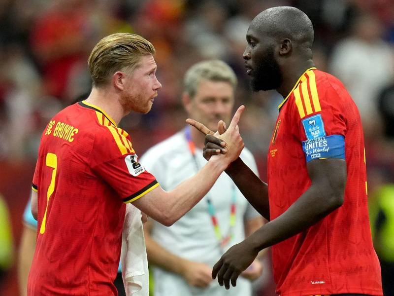 ¿Será este el último baile de la dupla De Bruyne-Lukaku en Copas del Mundo?