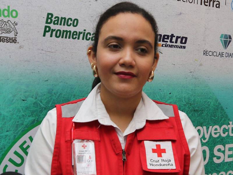 Estamos respondiendo al llamado de formar a las pequeñas mentes que serán el futuro de mañana”, dijo Claudia Argueta, representante de Cruz Roja Hondureña.