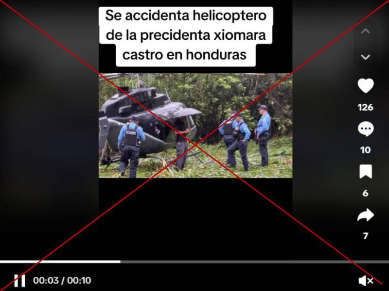 Captura de pantalla a una publicación hecha en TikTok el 26 de febrero de 2025.