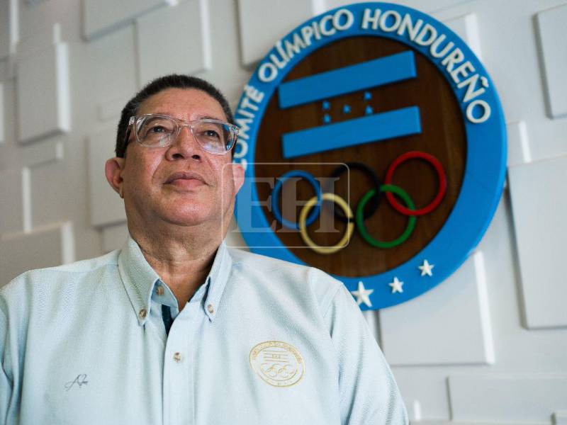 Ubaldo Zavala, presidente del Comité Olímpico Hondureño.