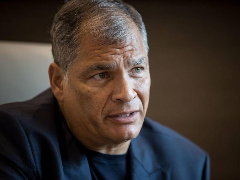 El expresidente de Ecuador, Rafael Correa (2007-2017), asegura que triunfo de Noboa fue con fraude.