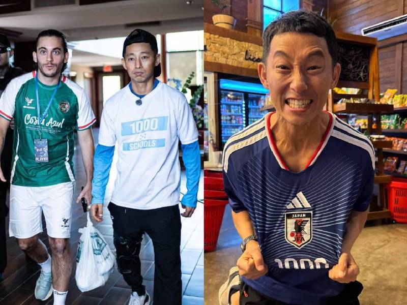 Shin Fujiyama fue sorprendido por Carlos Eduardo Espina en pleno Mundial 2026. El impresionante regalo que le dio.
