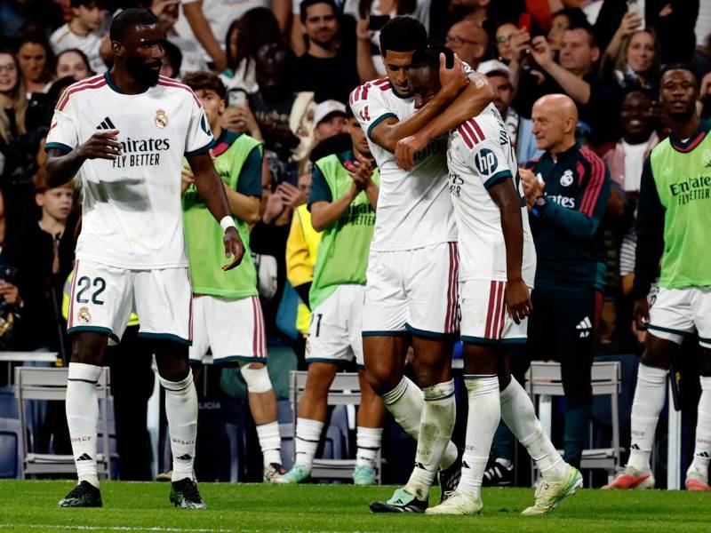 Yan Diomandé anotó su primer gol con la camisa del Real Madrid.