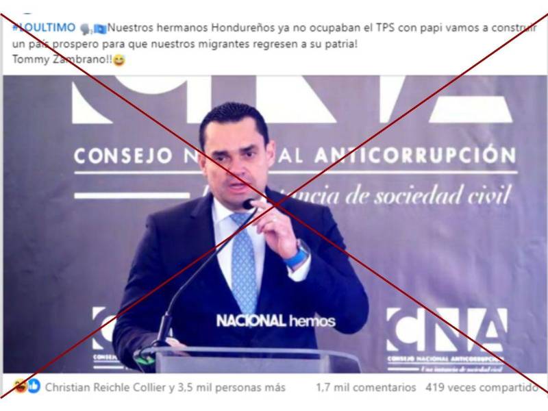 Captura de pantalla a una publicación de Facebook hecha el 11 de febrero de 2026.