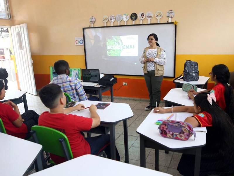 Estudiantes de los Comités Ambientales aprendieron sobre los ecosistemas existentes en el territorio nacional de la mano de expertos de DECOAS.