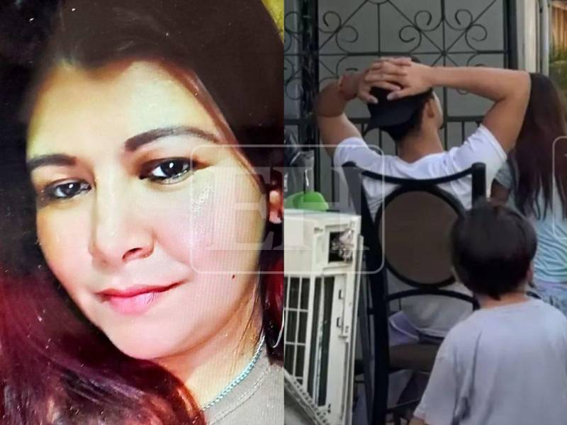 Dos sillas colocadas frente a la vivienda y varios menores esperando noticias de su madre marcaron una de las escenas más dolorosas tras el crimen de Bianca Ninoska García en la colonia Planeta, en La Lima, Cortés.
