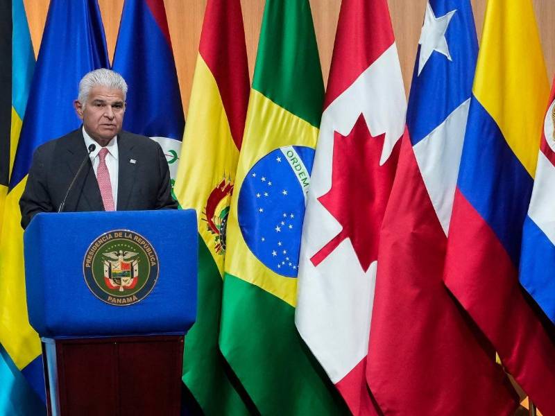 Manuel Tovar, interviene durante la Asamblea General de la OEA en Panamá y expresa preocupación por Nicaragua .