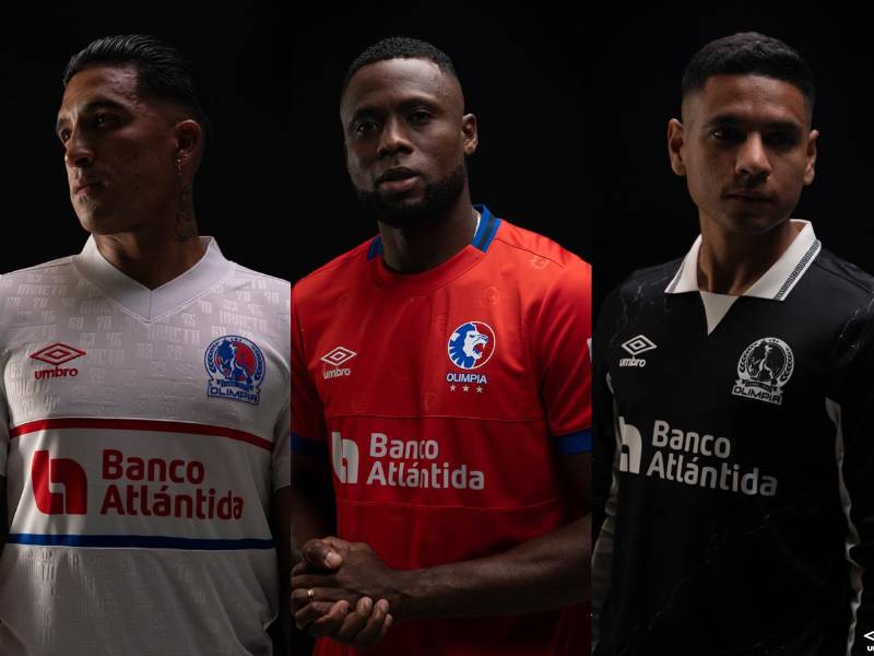 Son una belleza: Olimpia presenta sus nuevas camisetas para la temporada 2025/2026